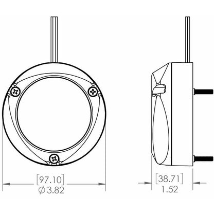 Suncoast Marine and Auto offers Lumitec Zambezi Quattro Surface Mount Underwater Light - Spectrum RGBW [101460]