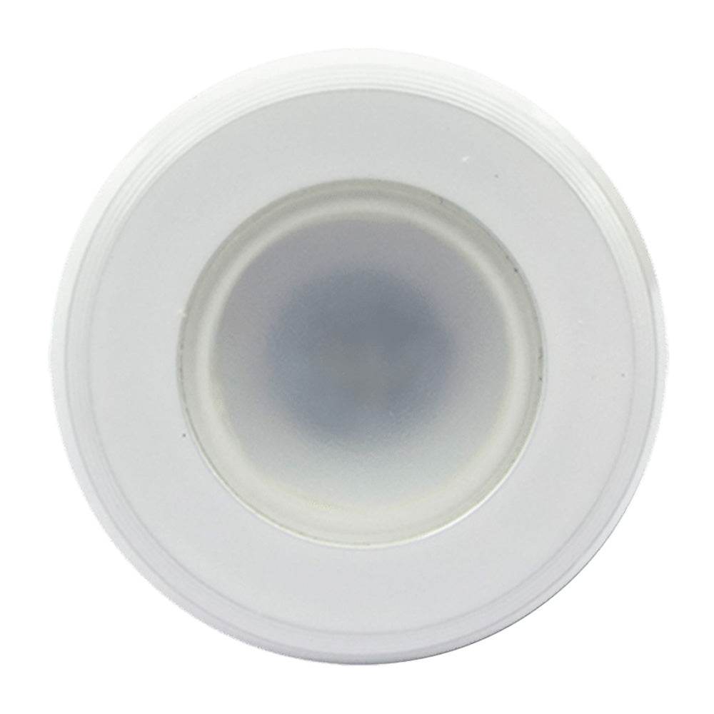 Suncoast Marine and Auto offers Shadow-Caster Single Color White Non-Dimmable White Powder Coat Down Light [SCM-DL-GW]