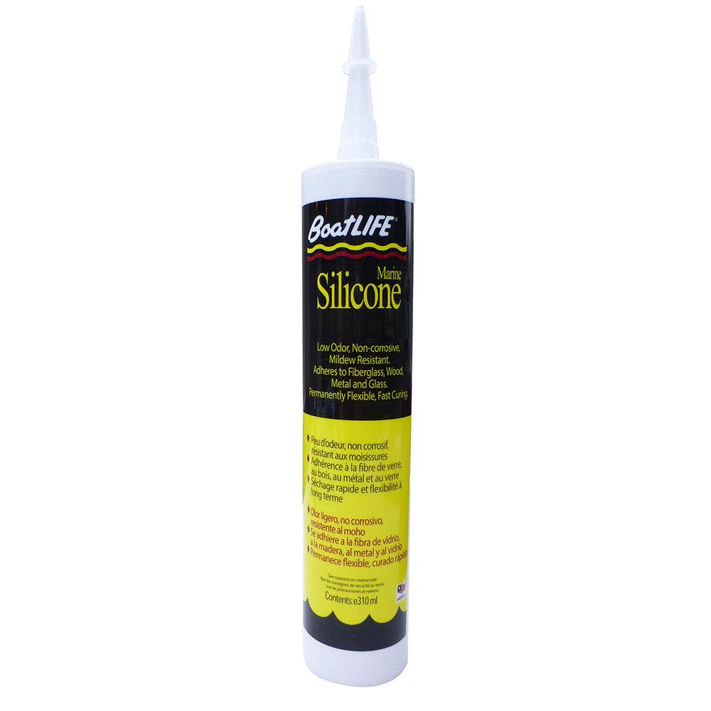 Suncoast Marine and Auto offers BoatLIFE Silicone Rubber Sealant Cartridge - Clear [1150]