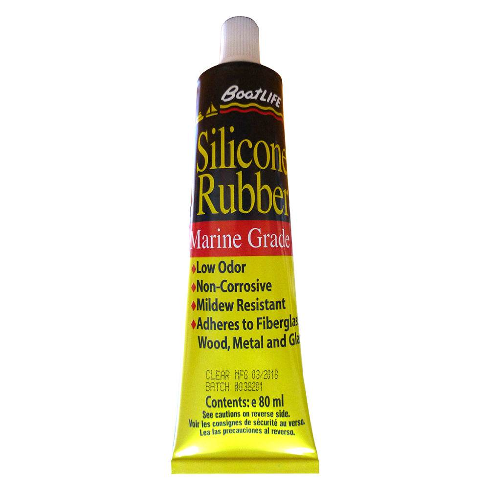 Suncoast Marine and Auto offers BoatLIFE Silicone Rubber Tube - 2.8 FL. Oz - Clear [1140]