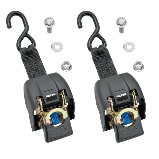 Suncoast Marine and Auto offers Fulton Transom Ratchet Tie Down - 2" x 43" - 2-Pack [2060366]