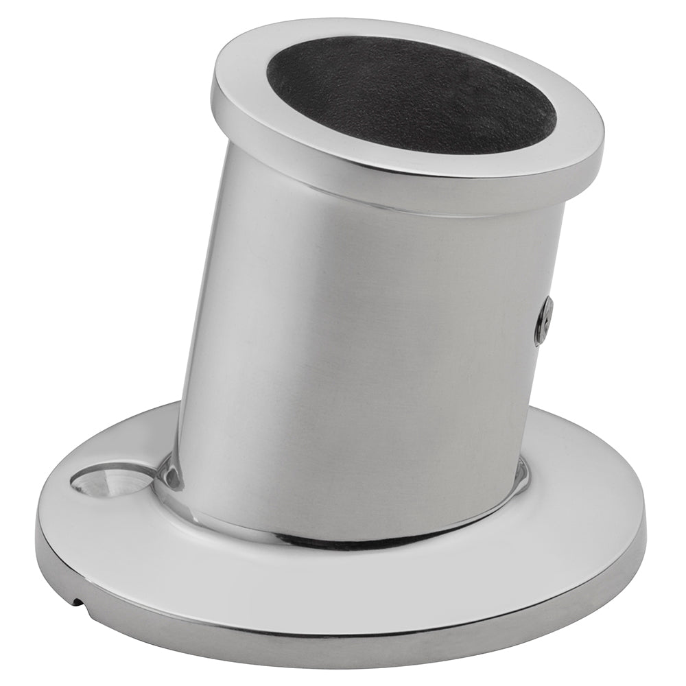 Suncoast Marine and Auto offers Whitecap Top-Mounted Flag Pole Socket - Stainless Steel - 1" ID [6147]