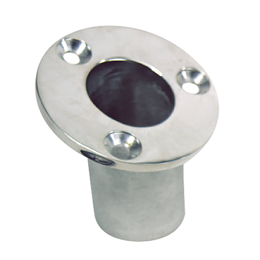 Suncoast Marine and Auto offers Whitecap Flush Mount Flag Pole Socket - Stainless Steel - 1-1/4" ID [6170]