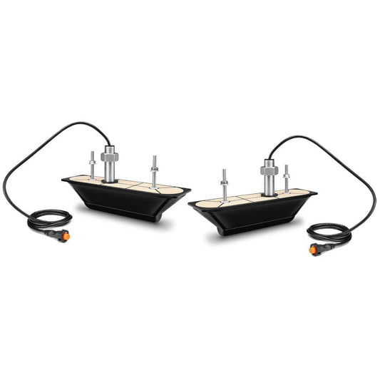 Suncoast Marine and Auto offers Garmin GT34UHD-THP Ultra HD Thru-Hull Transducer - Pair [010-12776-11]