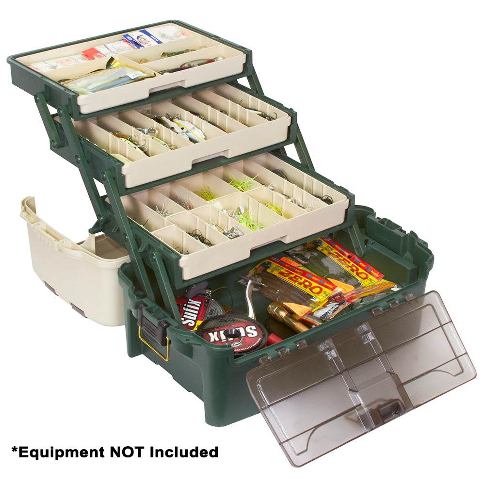 Suncoast Marine and Auto offers Plano Hybrid Hip 3-Tray Tackle Box - Forest Green [723300]