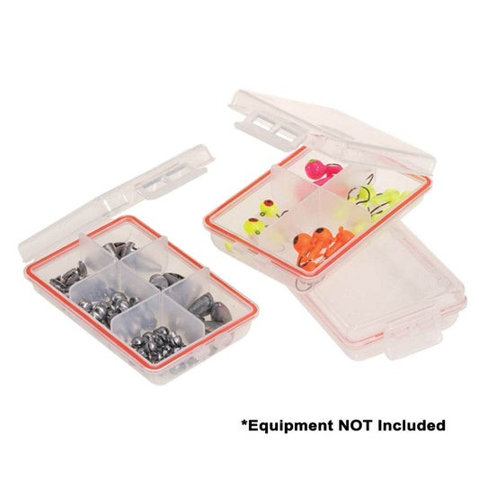 Suncoast Marine and Auto offers Plano Waterproof Terminal 3-Pack Tackle Boxes - Clear [106100]