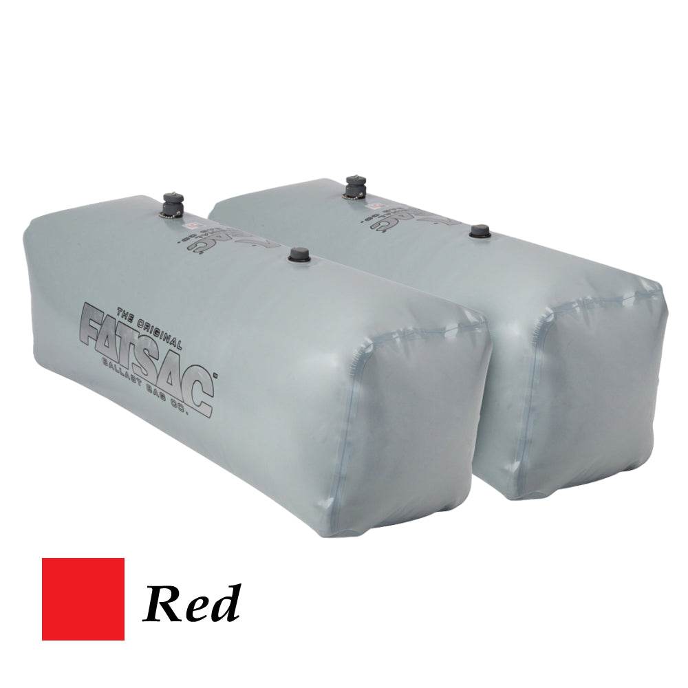 Suncoast Marine and Auto offers FATSAC V-drive Fat Sacs - Pair - 400lbs Each - Red [W701-RED]