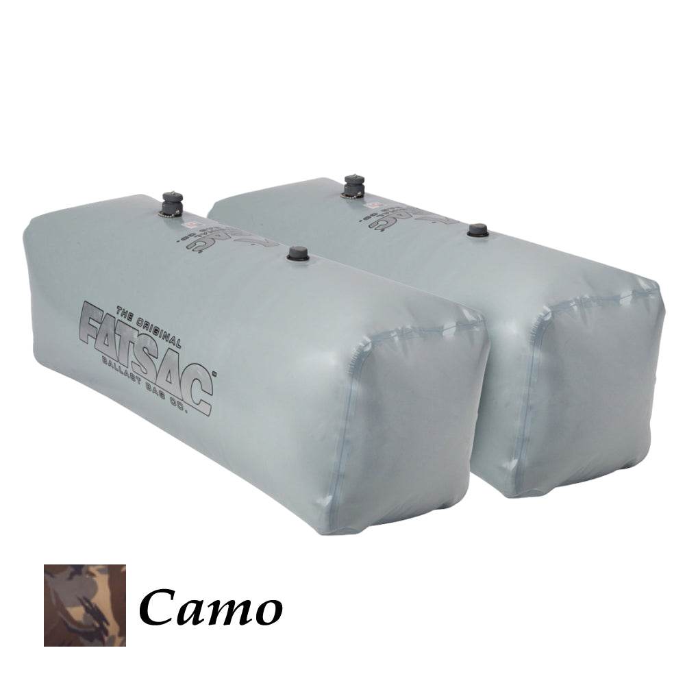 Suncoast Marine and Auto offers FATSAC V-drive Fat Sacs - Pair - 400lbs Each - Camo [W701-CAMO]