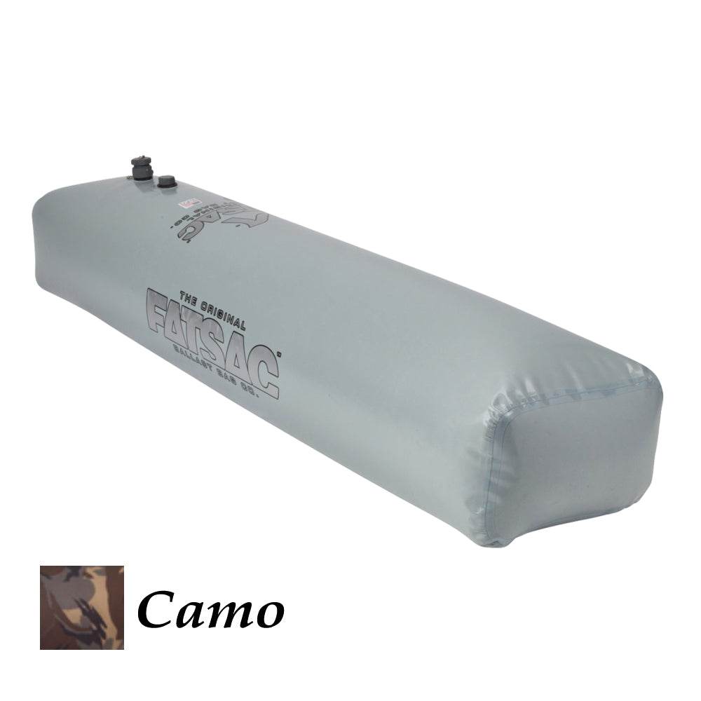 Suncoast Marine and Auto offers FATSAC Tube Fat Sac Ballast Bag - 370lbs - Camo [W704-CAMO]