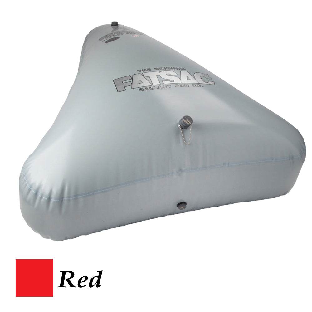 Suncoast Marine and Auto offers FATSAC Open Bow Triangle Fat Sac Ballast Bag - 650lbs - Red [W706-RED]