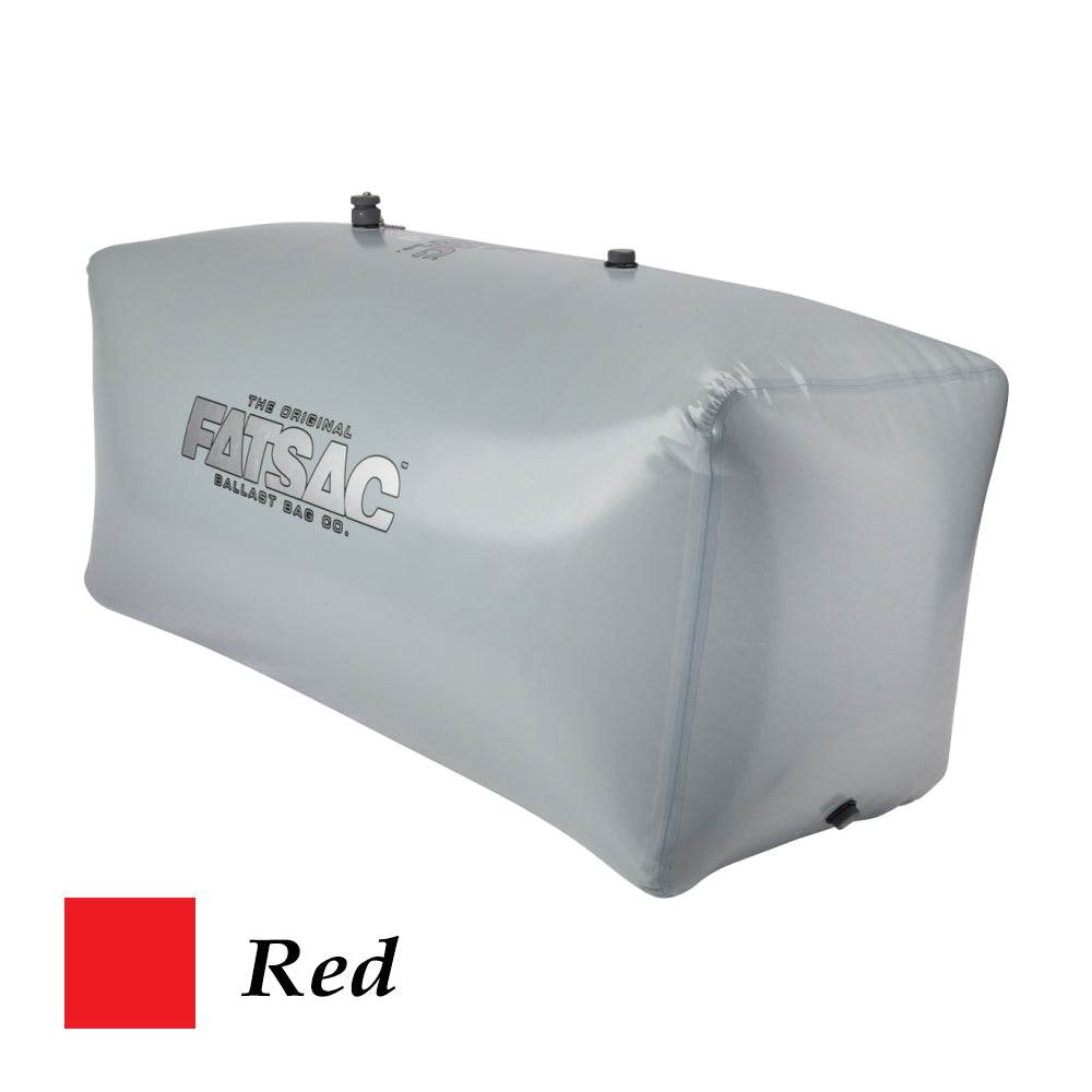 Suncoast Marine and Auto offers FATSAC Jumbo V-Drive Wakesurf Fat Sac Ballast Bag - 1100lbs - Red [W719-RED]