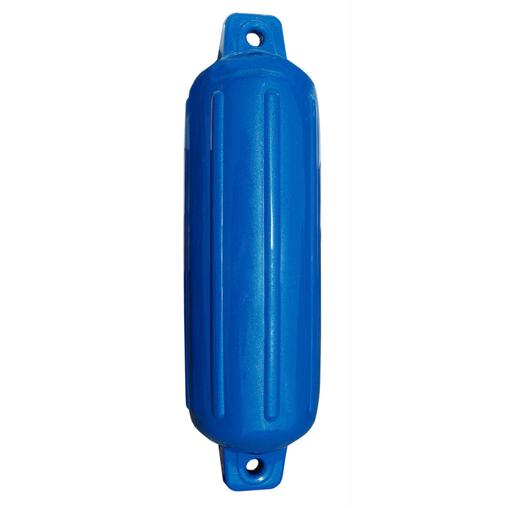 Suncoast Marine and Auto offers Taylor Made Storm Gard 5.5" x 20" Inflatable Vinyl Fender - Mid Atlantic Blue [252004]