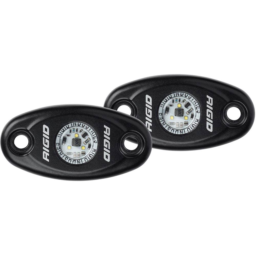 Suncoast Marine and Auto offers RIGID Industries A-Series Black High Power LED Light - Pair - Blue [482113]