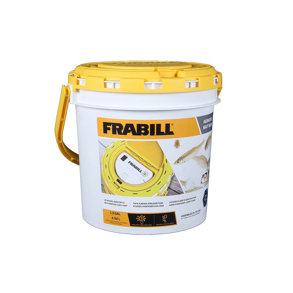 Suncoast Marine and Auto offers Frabill Dual Fish Bait Bucket w/Aerator Built-In [4825]