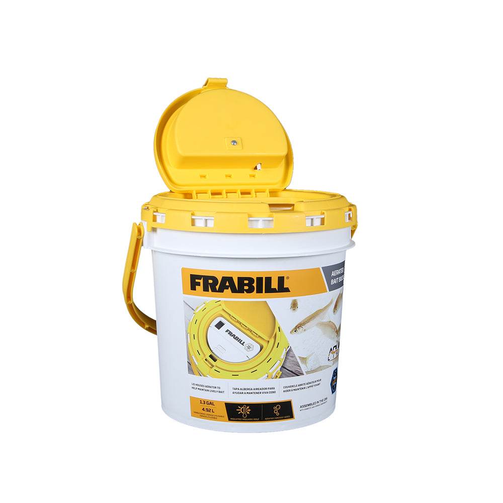 Suncoast Marine and Auto offers Frabill Dual Fish Bait Bucket w/Aerator Built-In [4825]