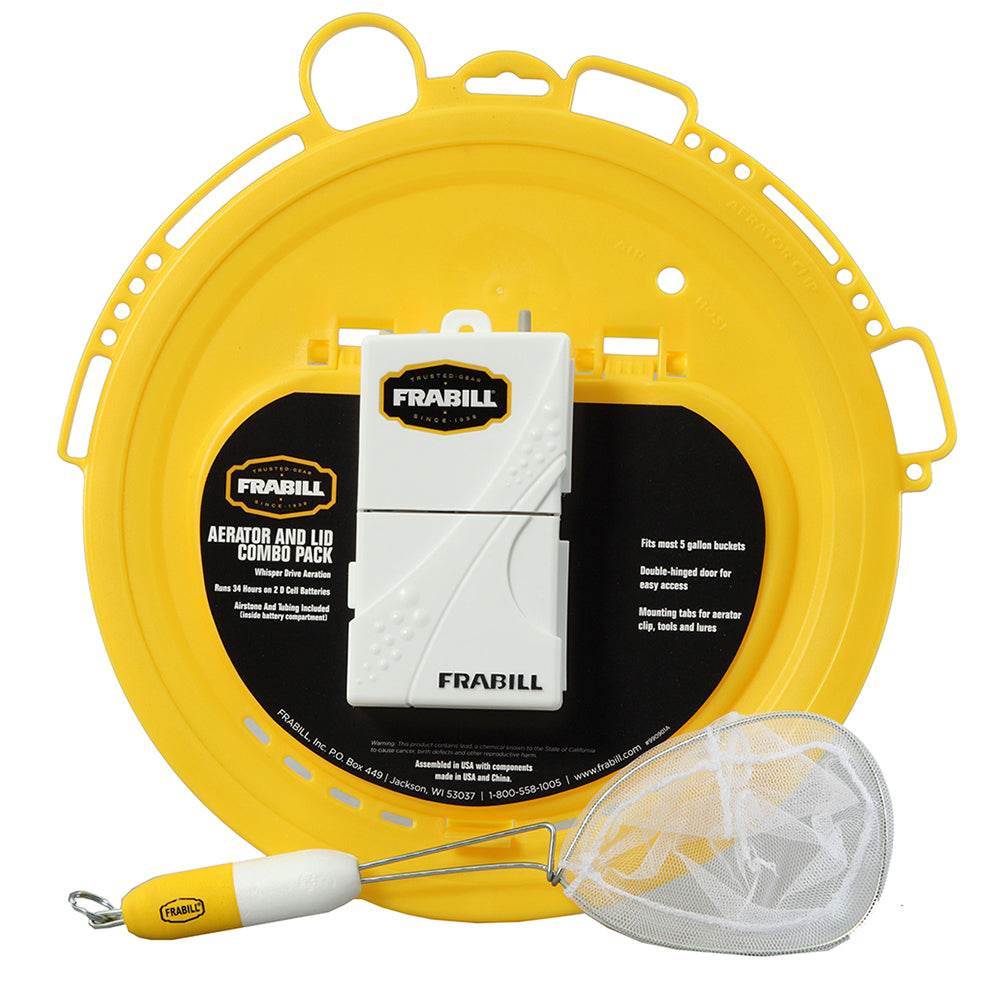 Suncoast Marine and Auto offers Frabill Aeration Lid Combo Pack [99091]