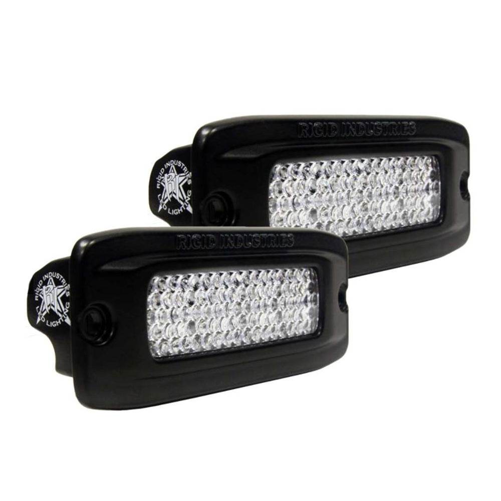 Suncoast Marine and Auto offers RIGID Industries SR-Q PRO Back Light Kit - Flush Mount Diffused - Pair - Black [980033]