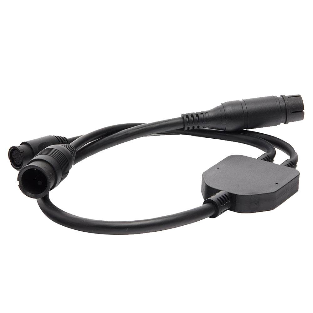 Suncoast Marine and Auto offers Raymarine Adapter Cable - 25-Pin to 9-Pin 8-Pin - Y-Cable to DownVision CP370 Transducer to Axiom RV [A80494]