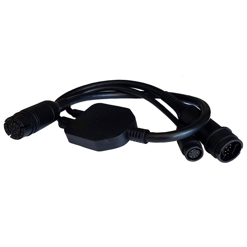 Suncoast Marine and Auto offers Raymarine Adapter Cable 25-Pin to 25-Pin 7-Pin - Y-Cable to RealVision Embedded 600W Airmar TD to Axiom RV [A80491]