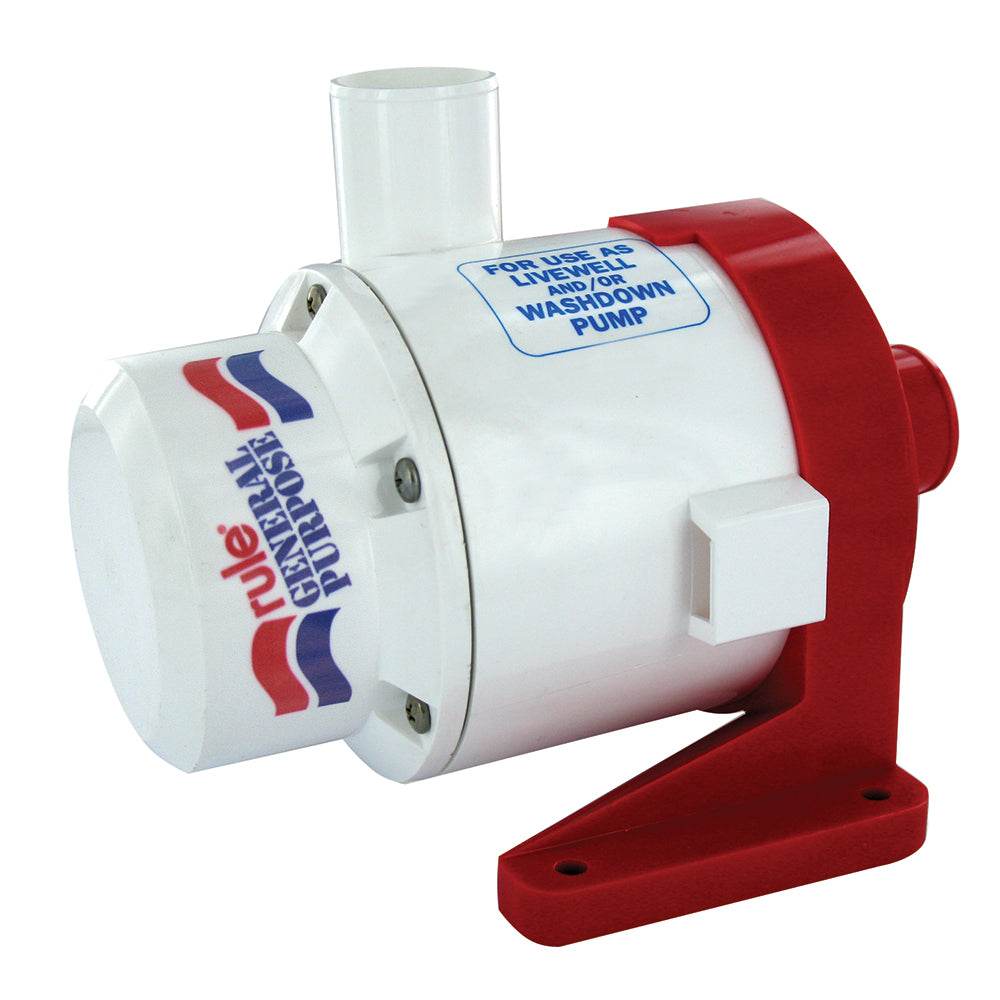 Suncoast Marine and Auto offers Rule 3700 GPH General Purpose End Suction Centrifugal Pump - 24V [18A]