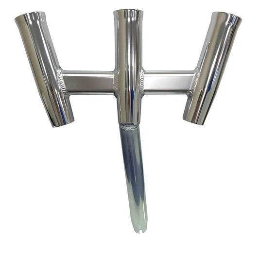 Suncoast Marine and Auto offers Tigress GS Trident Rod Holder - Bent Butt - Polished Aluminum [88160]