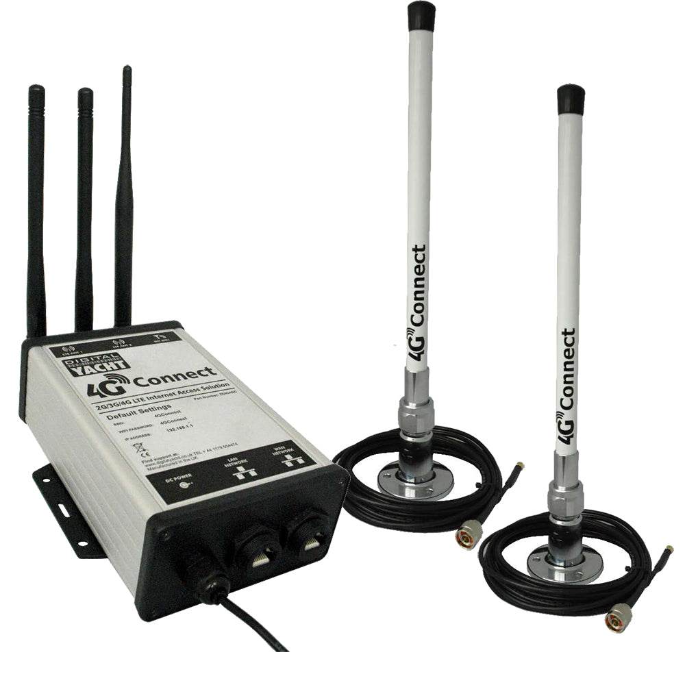 Suncoast Marine and Auto offers Digital Yacht 4G Connect Pro 2G/3G/4G Dual Antenna [ZDIG4GCPRO-US]