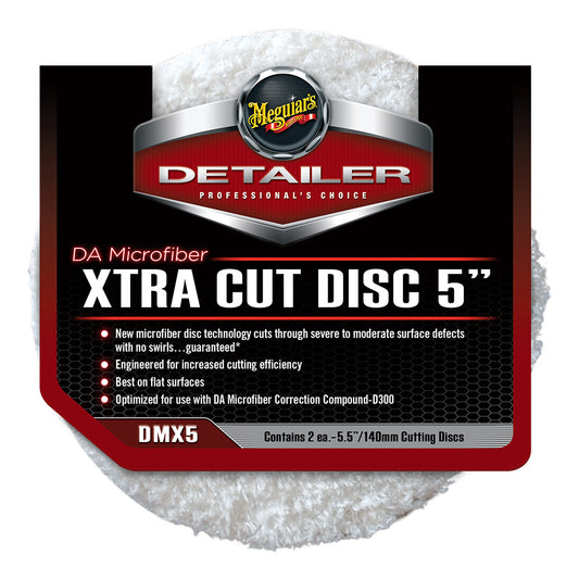 Suncoast Marine and Auto offers Meguiars DA Microfiber Xtra Cut Disc - 5" [DMX5]