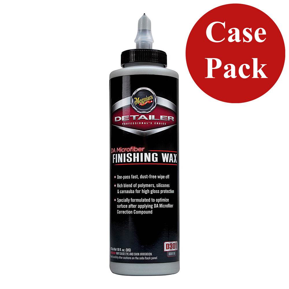 Suncoast Marine and Auto offers Meguiars DA Microfiber Finishing Wax - 16oz *Case of 6* [D30116CASE]