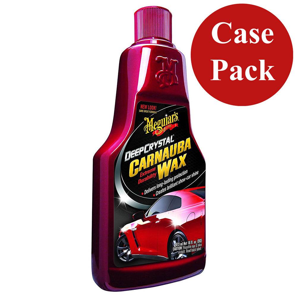 Suncoast Marine and Auto offers Meguiars Deep Crystal Carnauba Wax - 16oz *Case of 6* [A2216CASE]