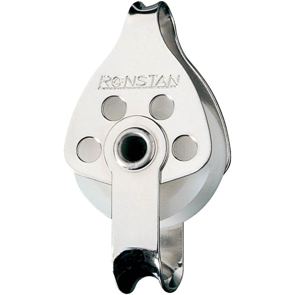 Suncoast Marine and Auto offers Ronstan Series 30 Utility Block - Single, Becket, Loop Head [RF681]