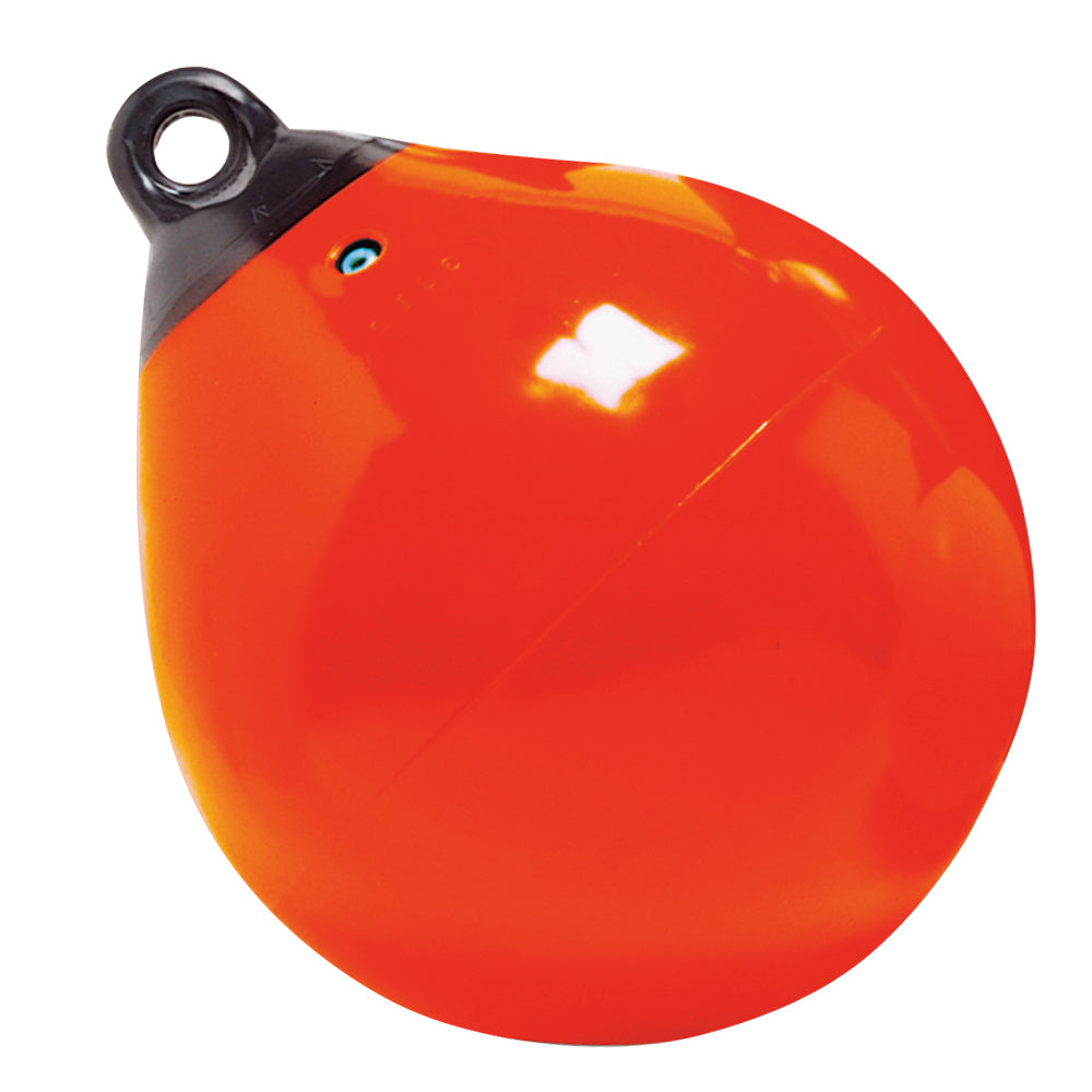 Suncoast Marine and Auto offers Taylor Made 9" Tuff End Inflatable Vinyl Buoy - Orange [61140]