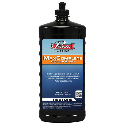 Suncoast Marine and Auto offers Presta MaxComplete Compound - 32oz [163032]