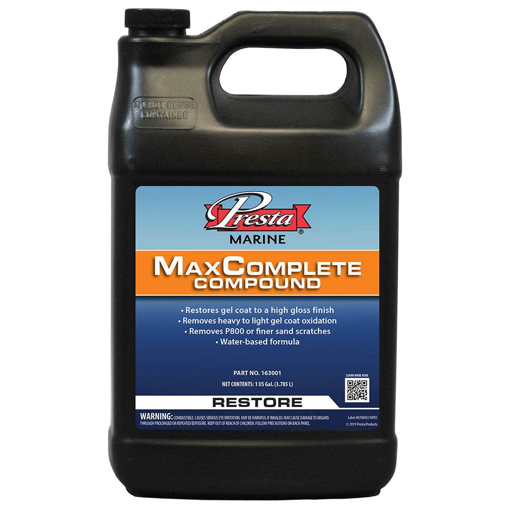 Suncoast Marine and Auto offers Presta MaxComplete Compound - 1-Gallon [163001]