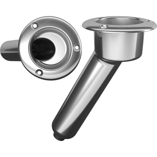 Suncoast Marine and Auto offers Mate Series Stainless Steel 30 Rod Cup Holder - Drain - Round Top [C1030D]