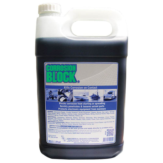 Suncoast Marine and Auto offers Corrosion Block Liquid 4-Liter Refill - Non-Hazmat, Non-Flammable Non-Toxic [20004]