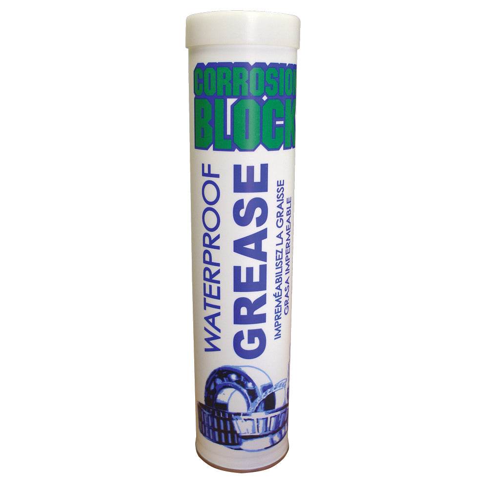 Suncoast Marine and Auto offers Corrosion Block High Performance Waterproof Grease - 14oz Cartridge - Non-Hazmat, Non-Flammable Non-Toxic [25014]