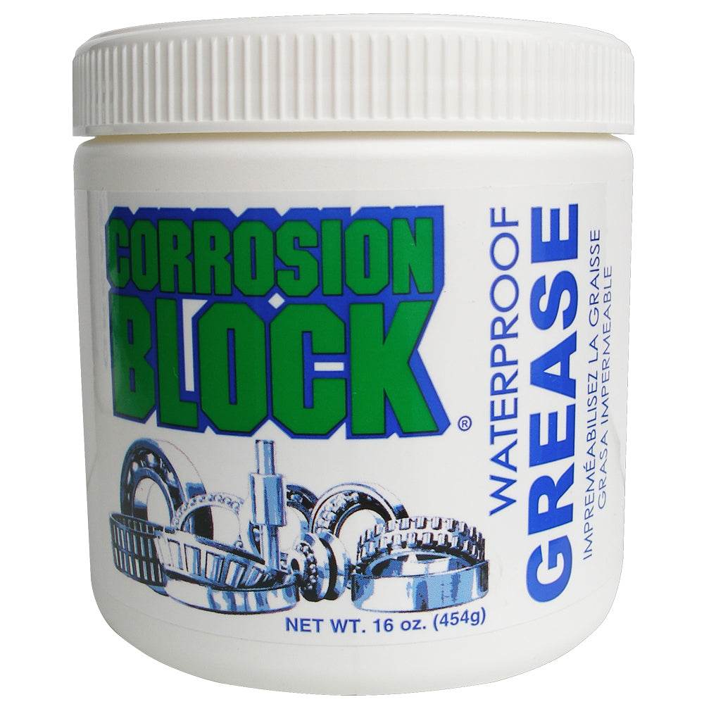 Suncoast Marine and Auto offers Corrosion Block High Performance Waterproof Grease - 16oz Tub - Non-Hazmat, Non-Flammable Non-Toxic [25016]