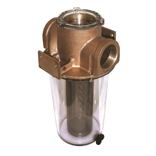 Suncoast Marine and Auto offers GROCO ARG-500 Series 1/2" Raw Water Strainer w/Stainless Steel Basket [ARG-500-S]