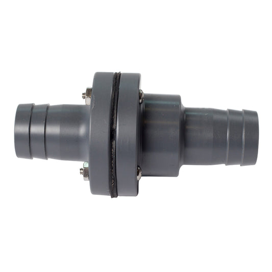 Suncoast Marine and Auto offers FATSAC 1-1/8" Barbed In-Line Check Valve w/O-Rings f/Auto Ballast System [W755]