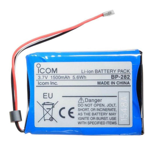 Suncoast Marine and Auto offers Icom BP-282 1500mAh Lithium-Ion Battery f/M25 [BP282]