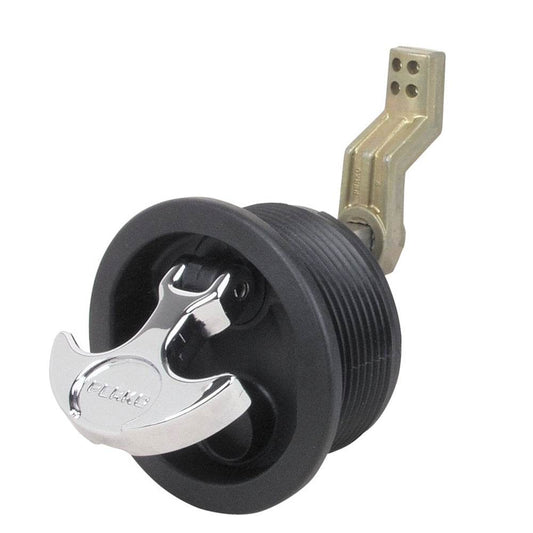 Suncoast Marine and Auto offers Perko Surface Mount Latch f/Smooth Carpeted Surfaces w/Offset Cam Bar [1092DP1BLK]