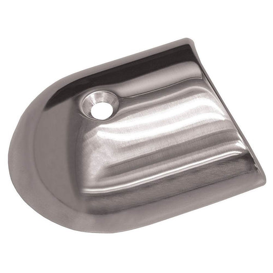 Suncoast Marine and Auto offers TACO Polished Stainless Steel 2-19/64 Rub Rail End Cap [F16-0091]