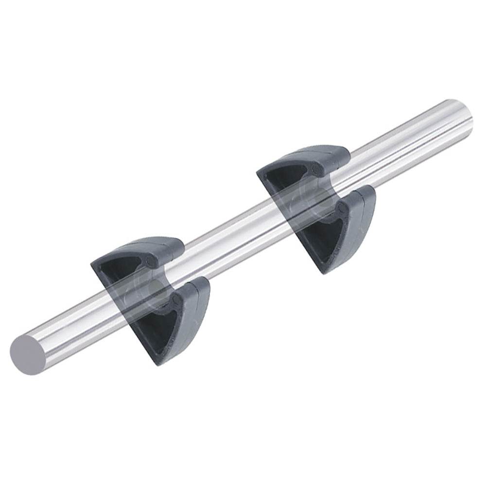 Suncoast Marine and Auto offers Perko Pole Storage Clips - Black - Pair [0477DP0BLK]