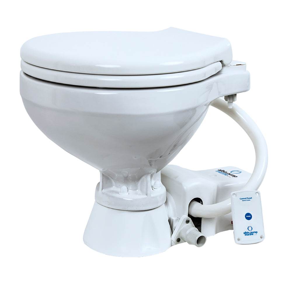 Suncoast Marine and Auto offers Albin Group Marine Toilet Standard Electric EVO Compact - 12V [07-02-004]