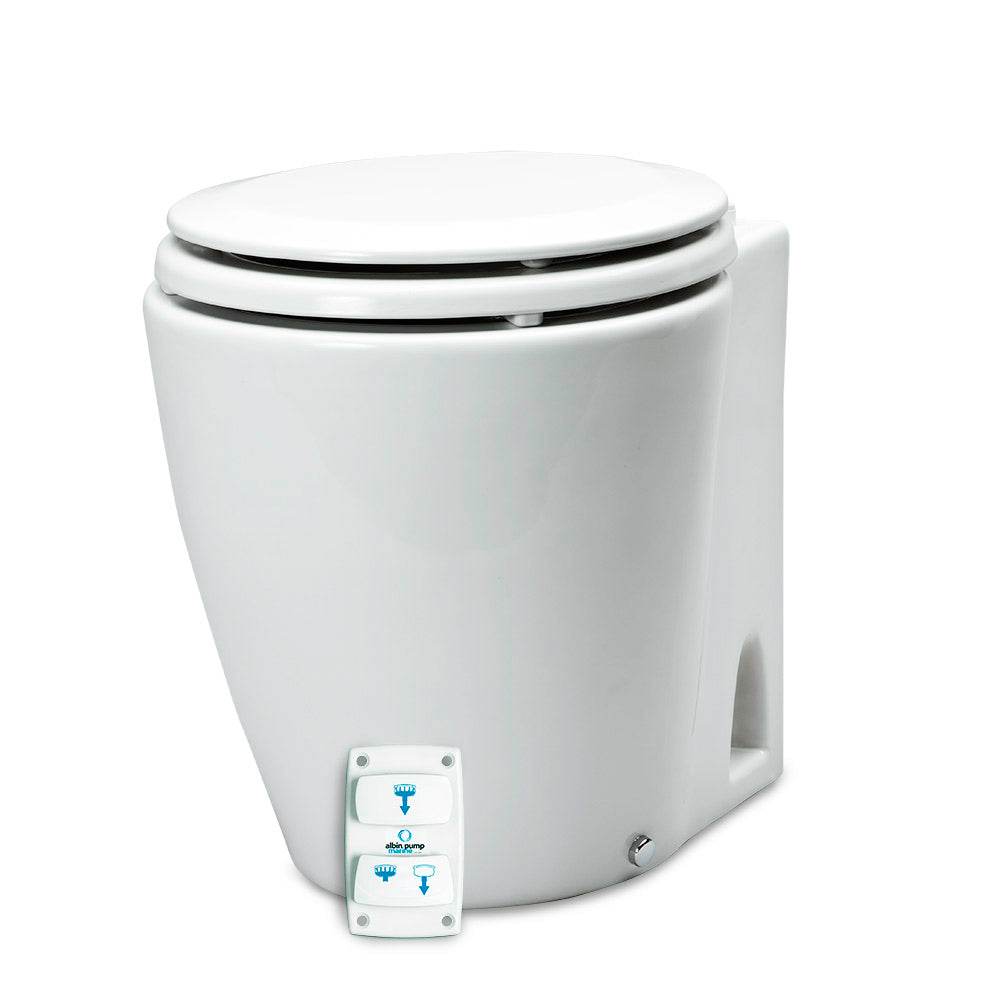 Suncoast Marine and Auto offers Albin Group Marine Design Marine Toilet Silent Electric - 12V [07-03-045]