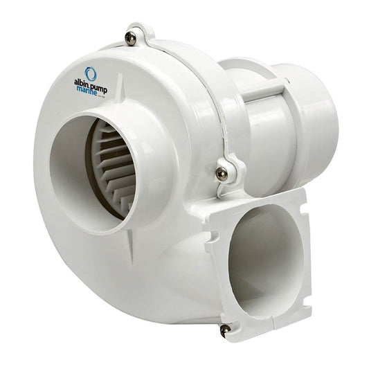 Suncoast Marine and Auto offers Albin Group Marine Air Blower 280 Flange - 12V [10-02-001]