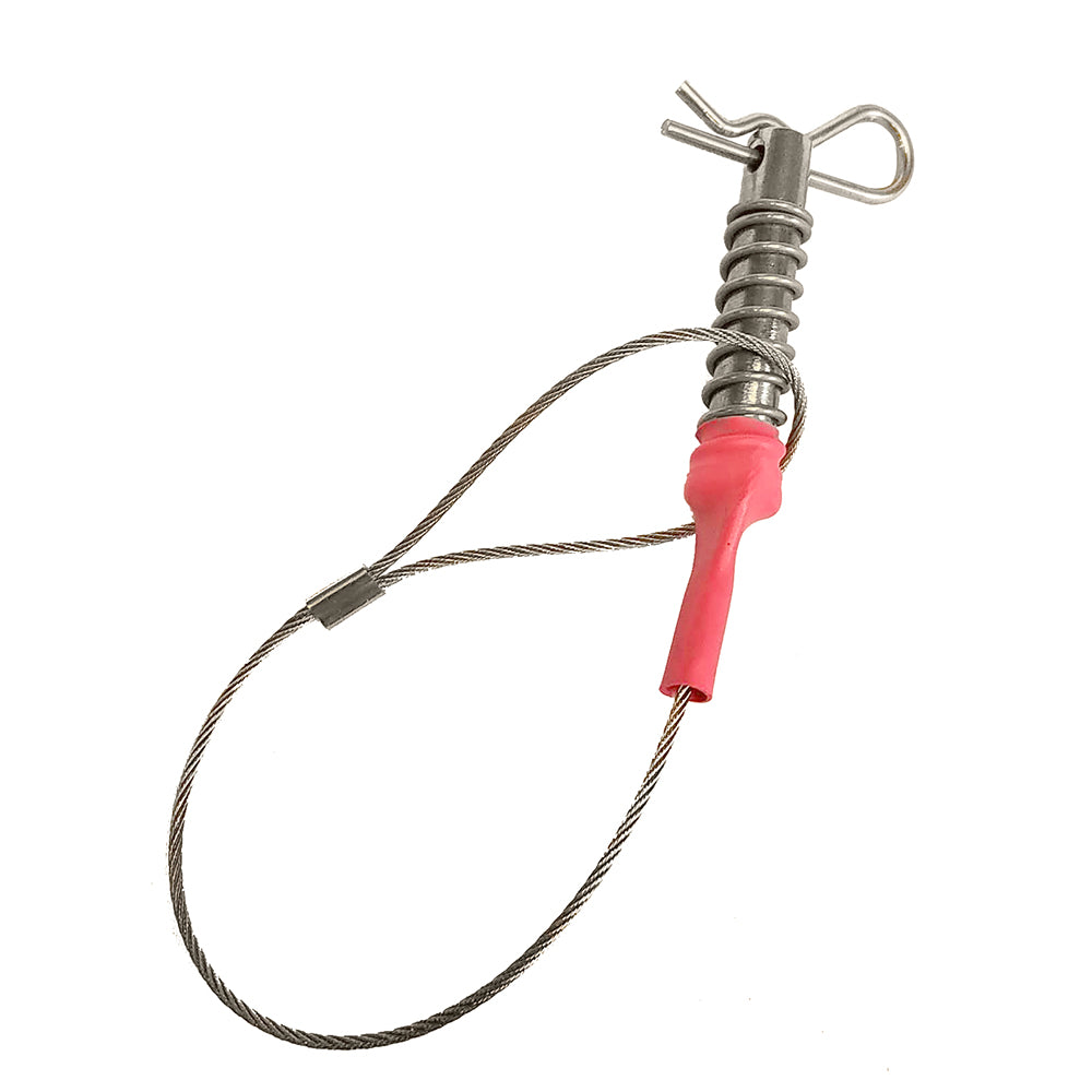 Suncoast Marine and Auto offers Sea Catch TR3 Spring Loaded Safety Pin - 1/4" Shackle [TR3 SSP]