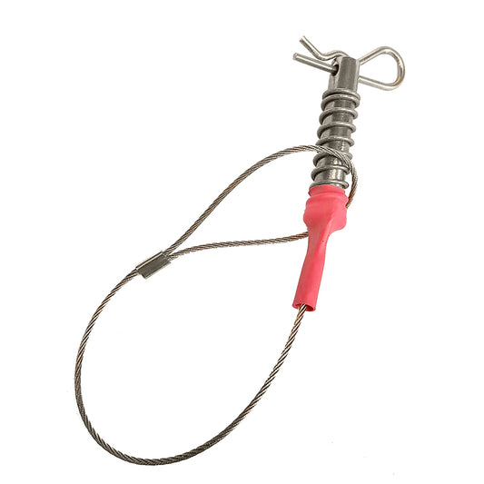 Suncoast Marine and Auto offers Sea Catch TR3 Spring Loaded Safety Pin - 1/4" Shackle [TR3 SSP]