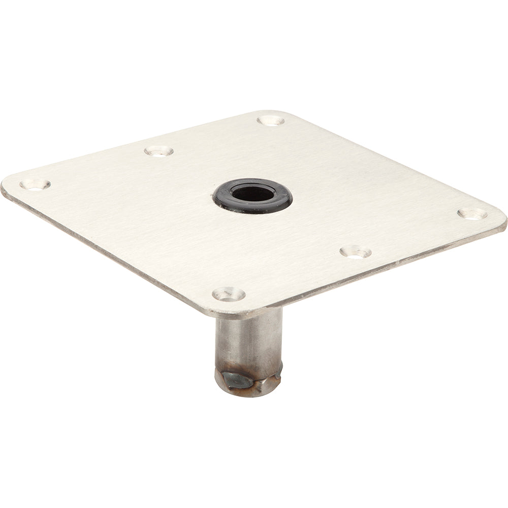 Suncoast Marine and Auto offers Attwood SWIVL-EZE 7x7 LockN-Pin Zinc Plated Steel 3/4" Pin Base [SP-67739-T]