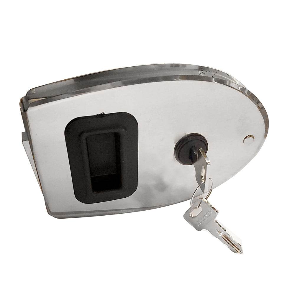 Suncoast Marine and Auto offers Southco Sliding Action Latch Weatherproof Lock Oval Stainless Steel [MF-02-310-24]